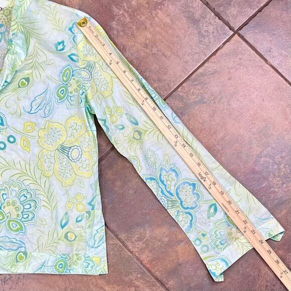 NWT Victoria’s Secret Floral Boho Blouse M/L - Picture 5 of 10